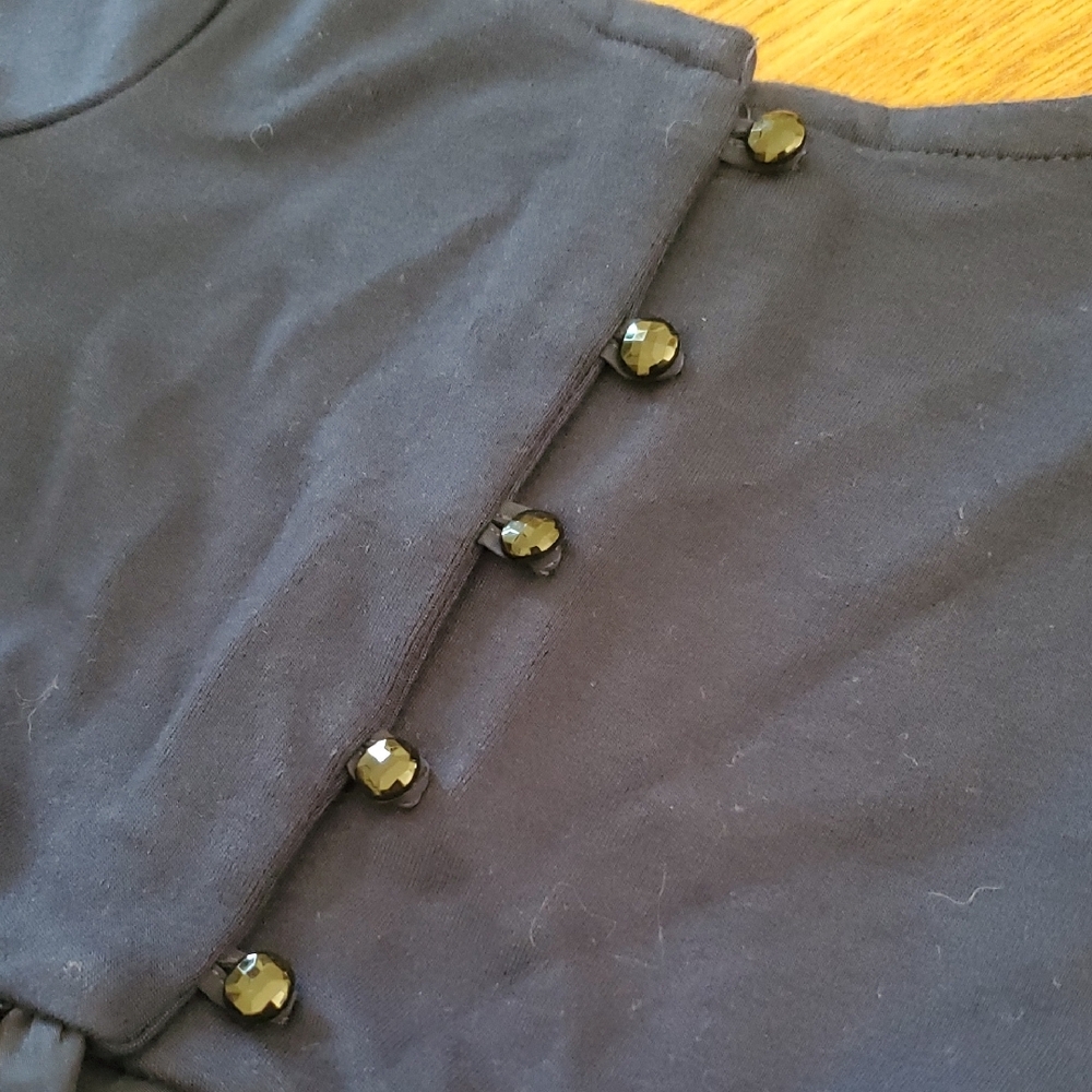 Polo by Ralph Lauren Navy Short-Sleeve Fit-and-Flare Dress - Picture 8 of 14
